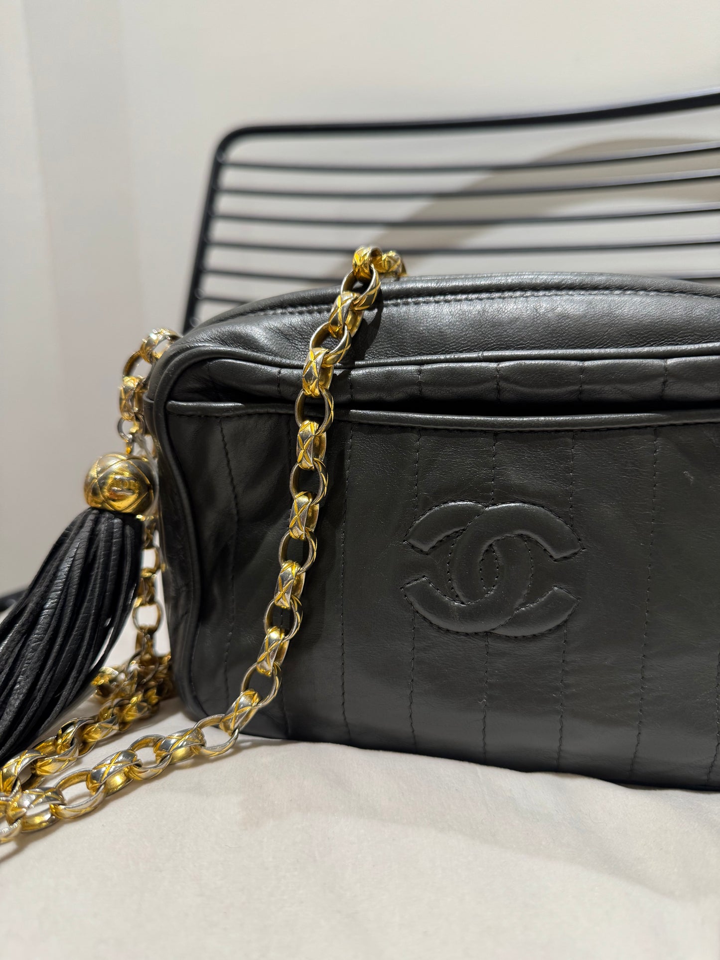 Sac Chanel bandoulière en cuir