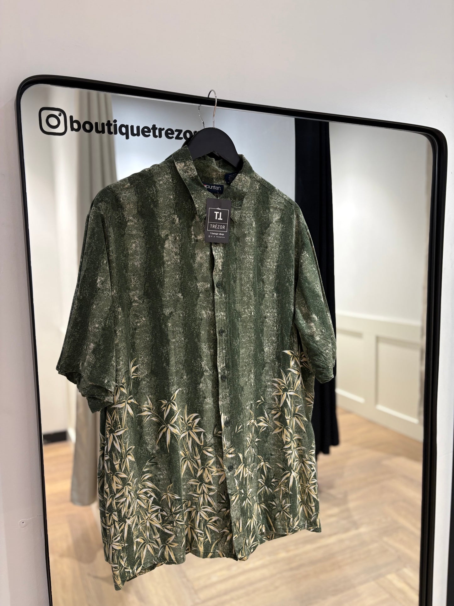 Chemise d’été Homme à motifs L