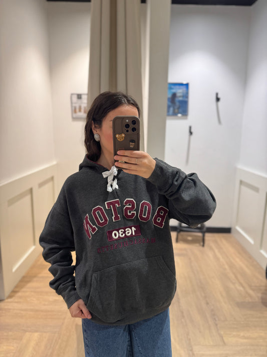 Sweat Boston à capuche M