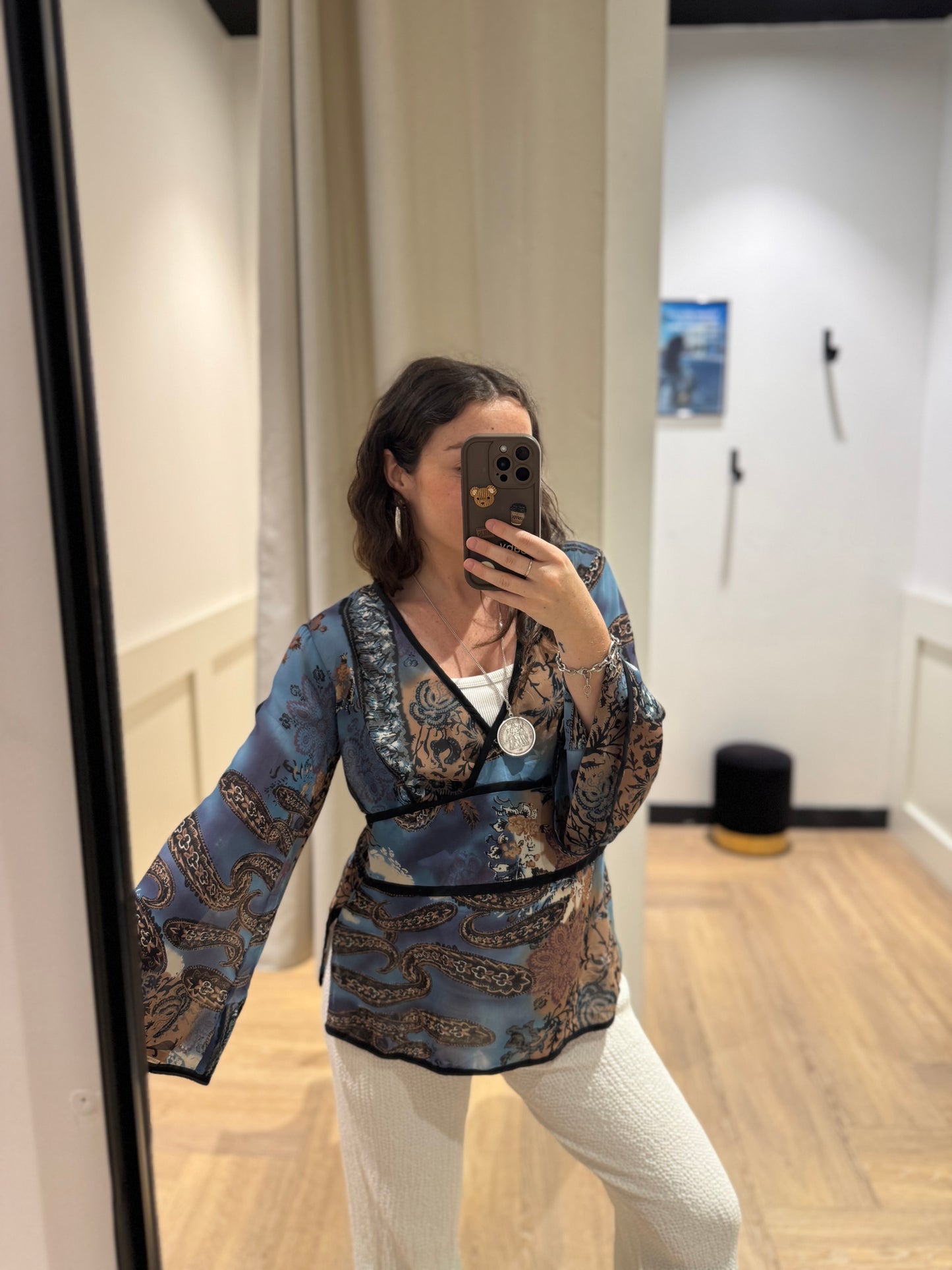 Blouse à motifs L