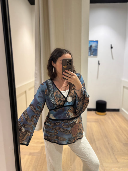 Blouse à motifs L