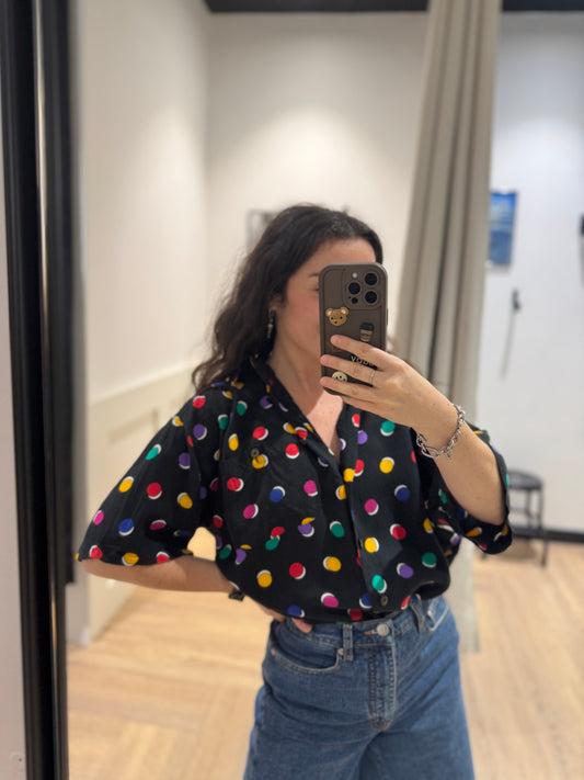 Blouse à pois M
