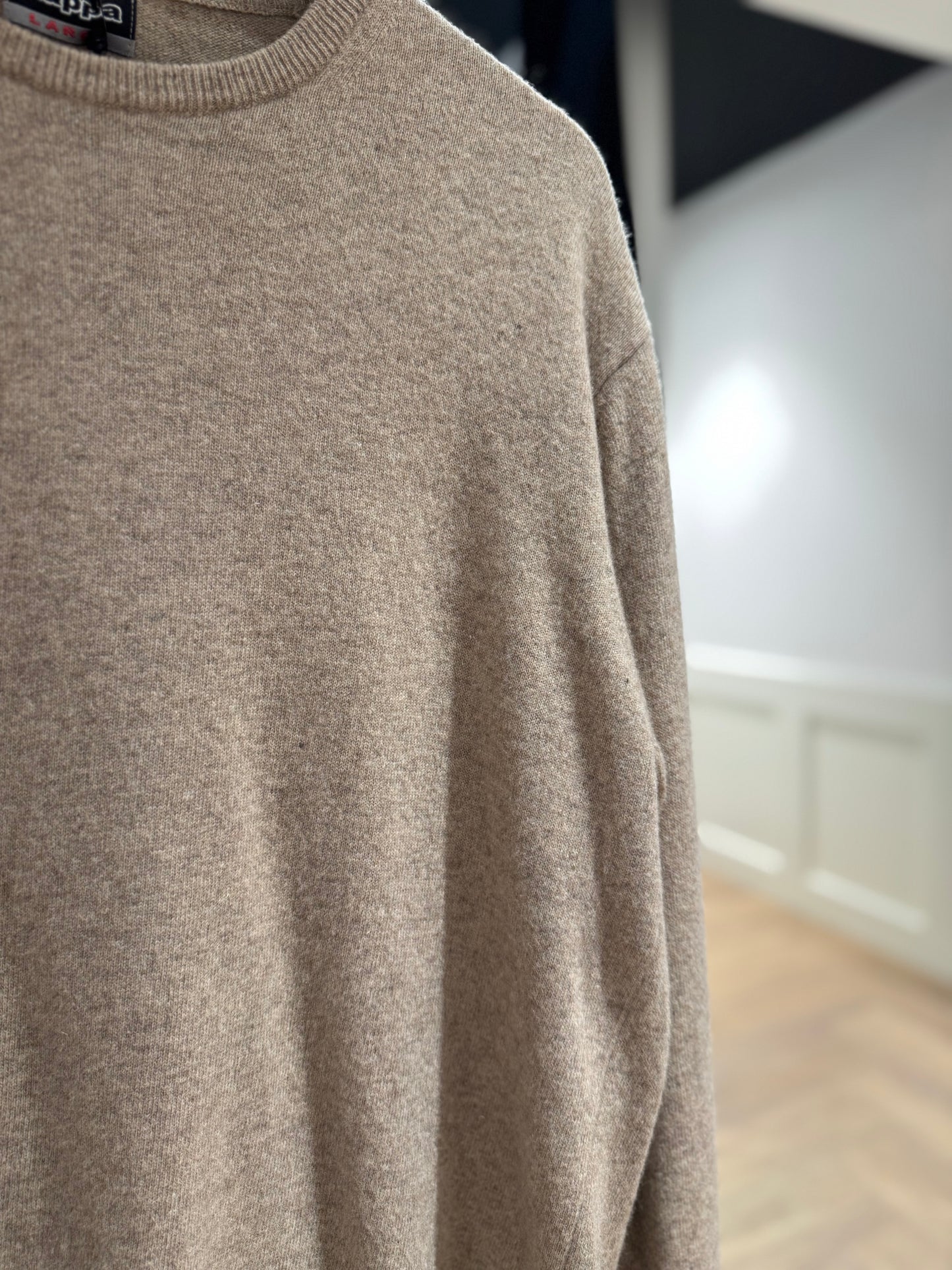 Pull d’hiver vintage en laine L