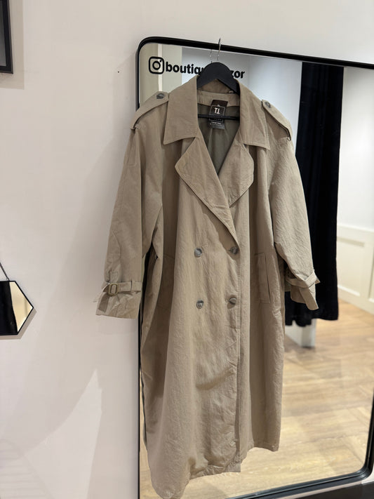 Trench long vintage XL
