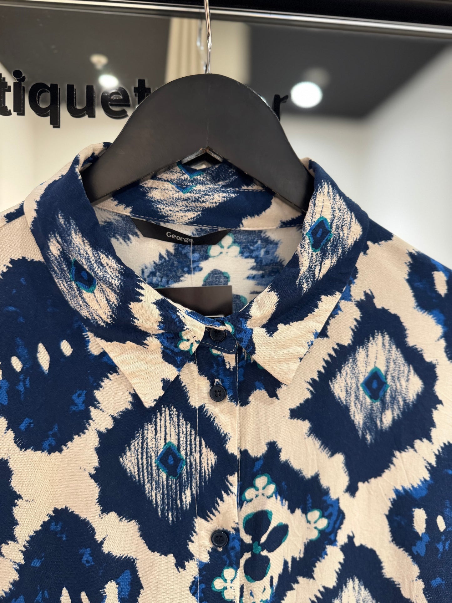 Blouse à motifs XXXL