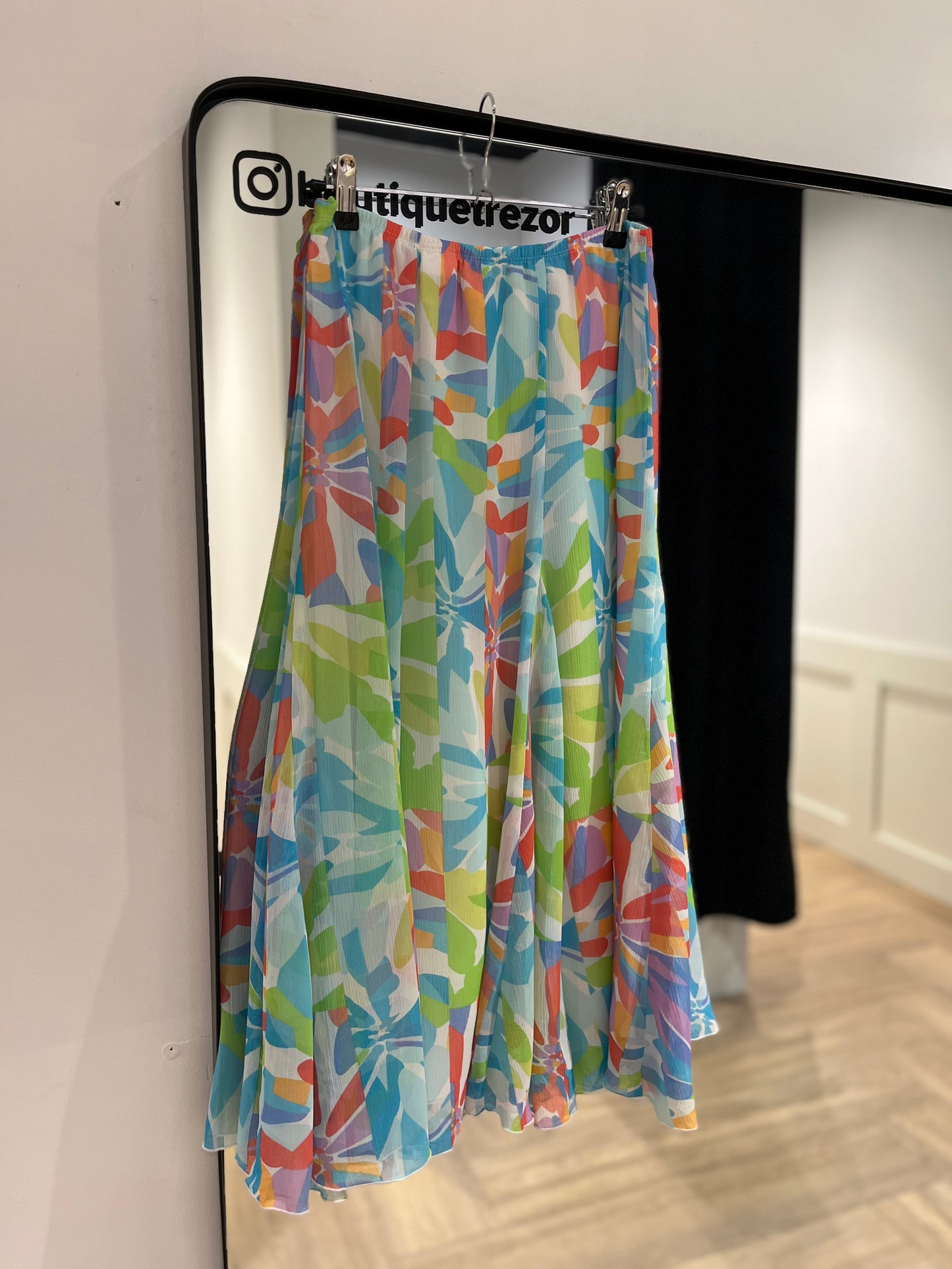 Jupe à motifs colorés 36