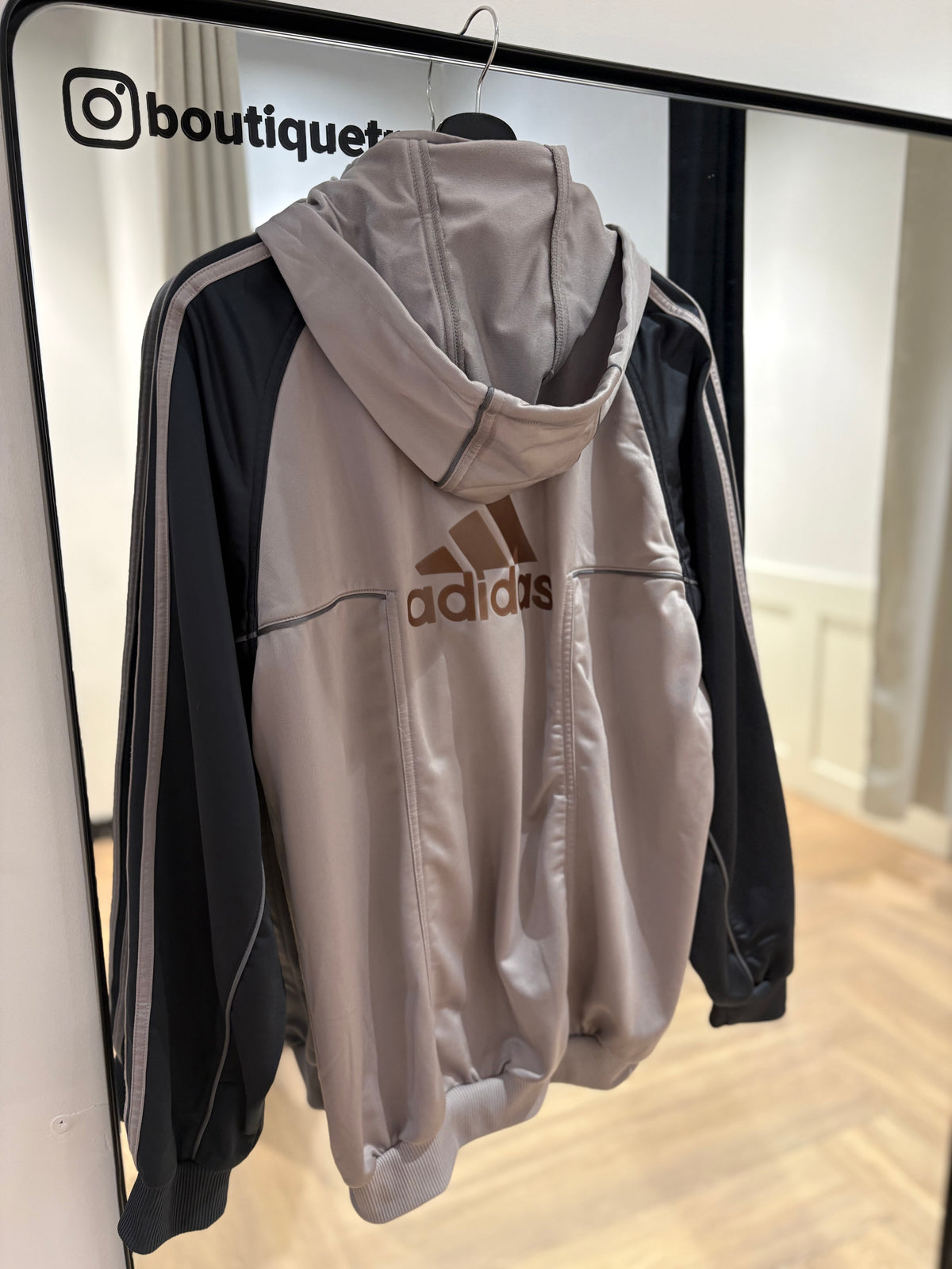 Veste Adidas vintage à capuche L