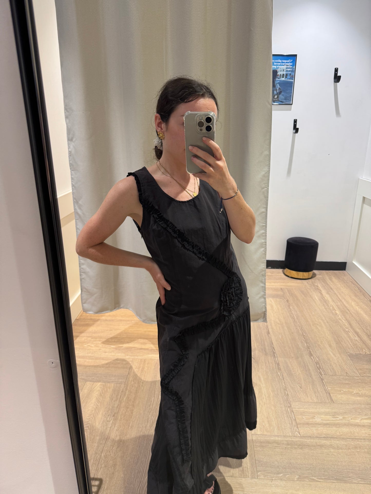 Robe longue vintage y2k S