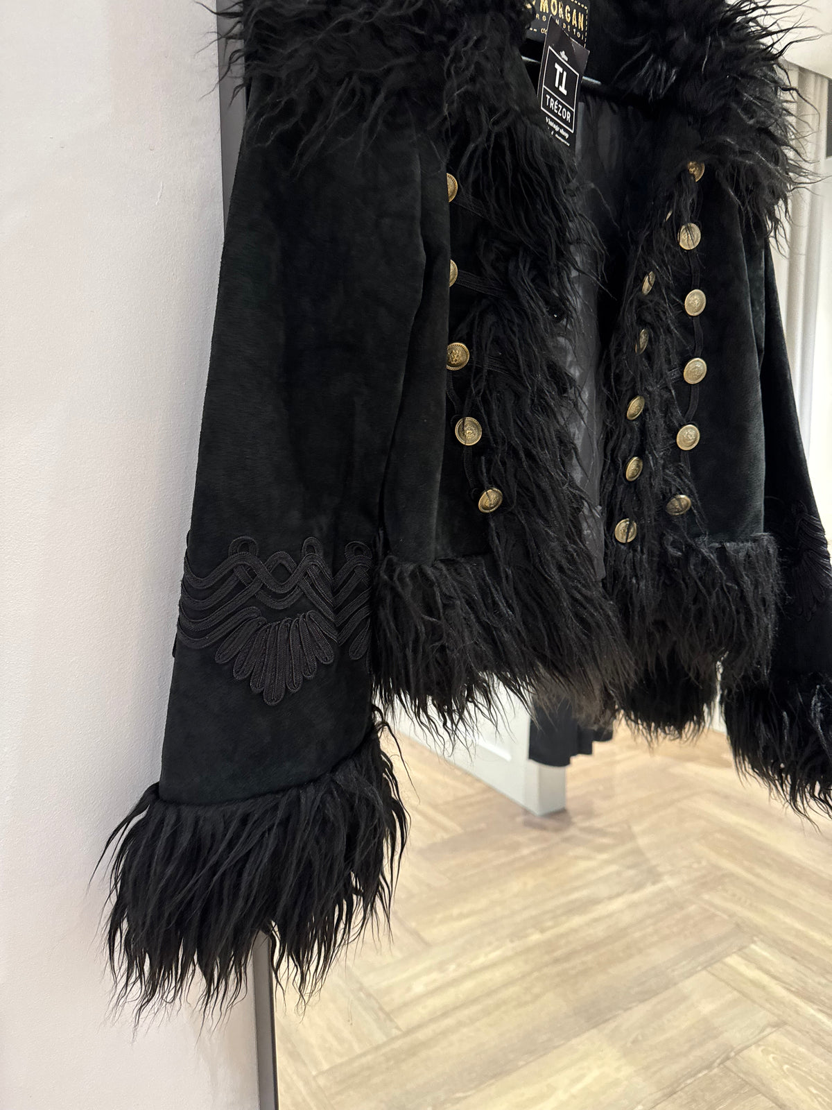 Veste à franges XS
