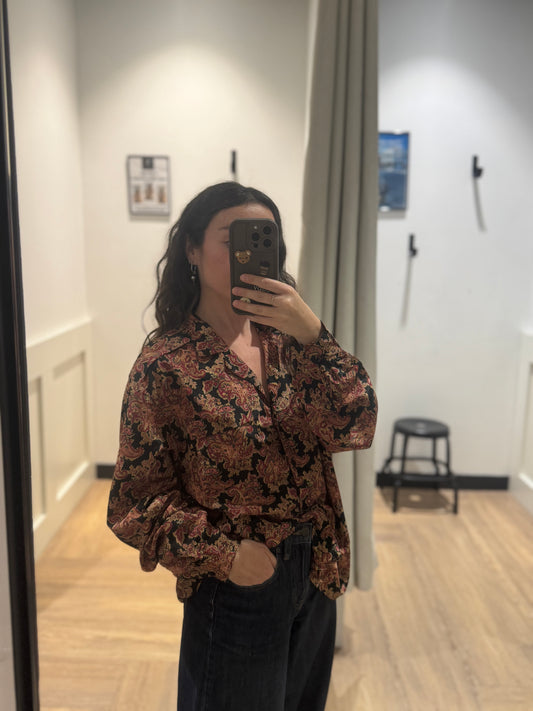 Blouse à motifs XL