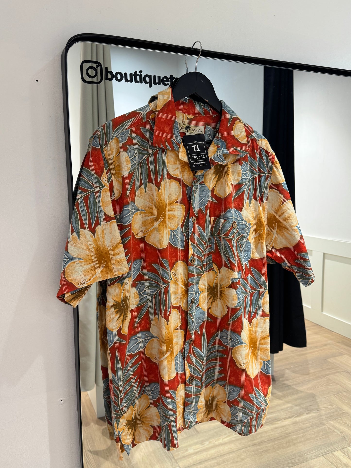 Chemise d’été homme hawaïenne M
