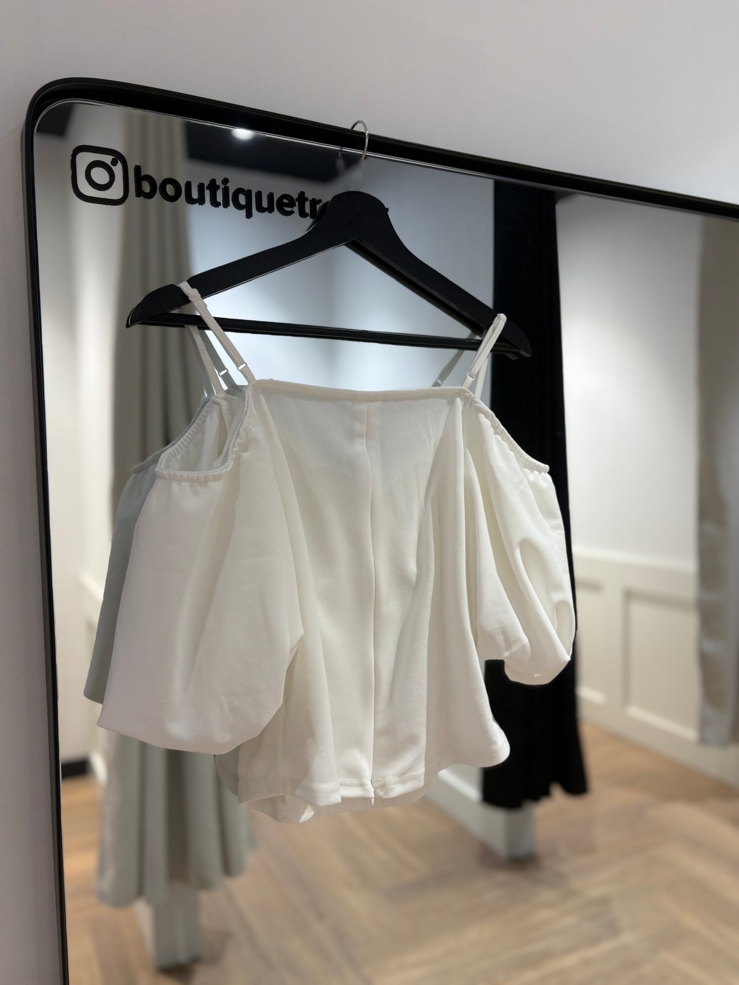 Blouse blanche d’été S