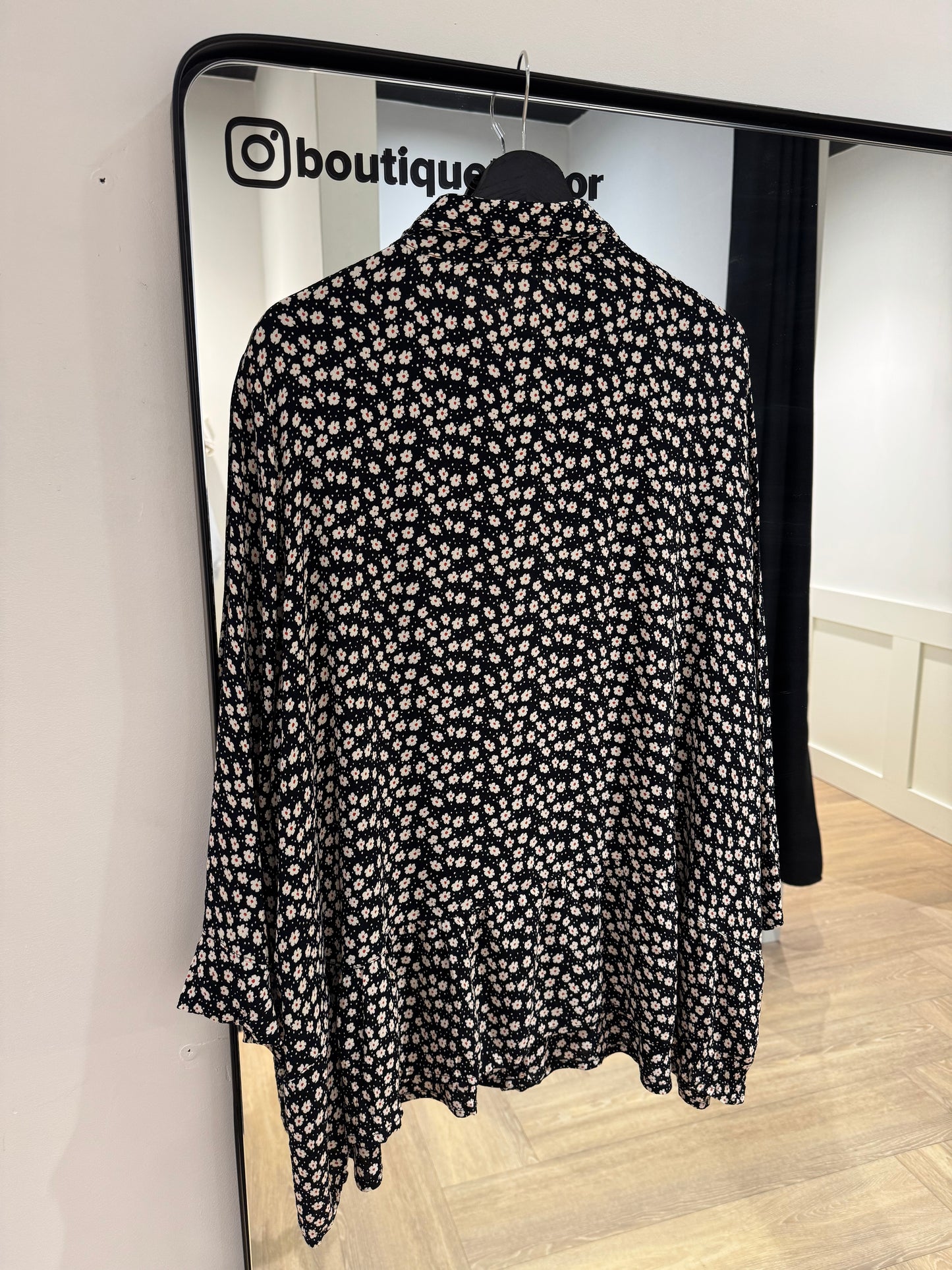 Blouse à fleurs 2XL