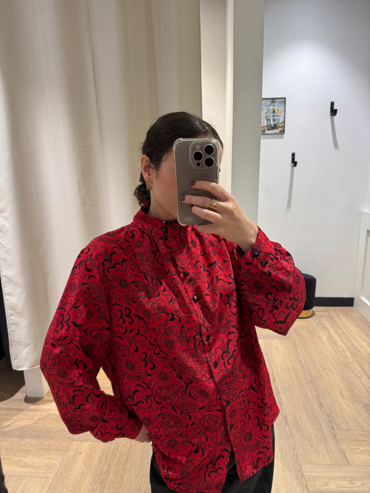 Blouse à motifs M