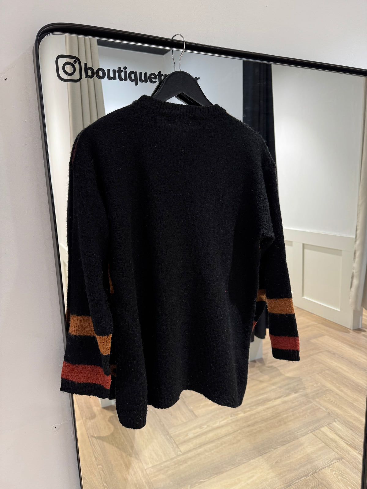 Pull en laine vintage S
