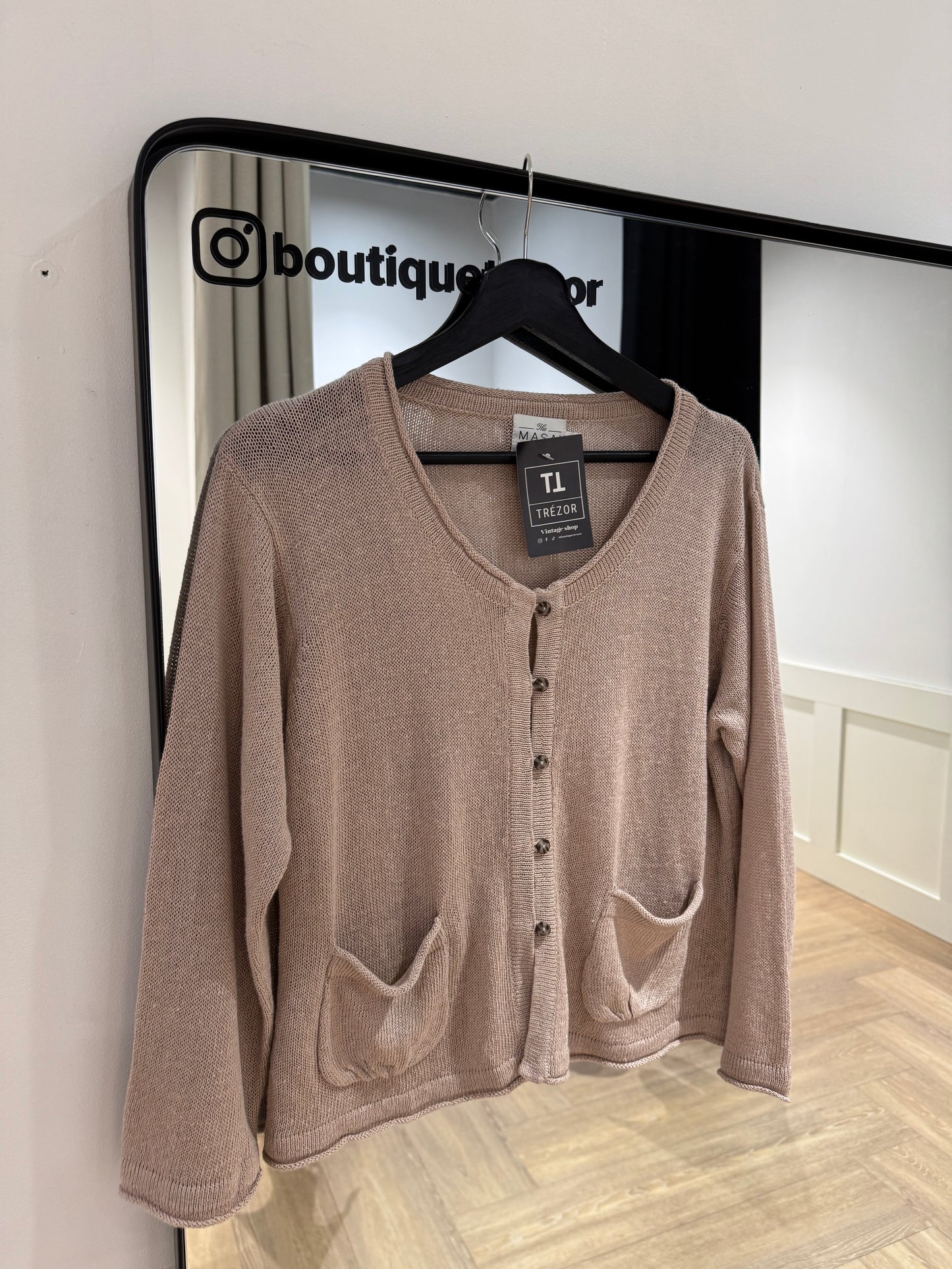 Cardigan en maille L