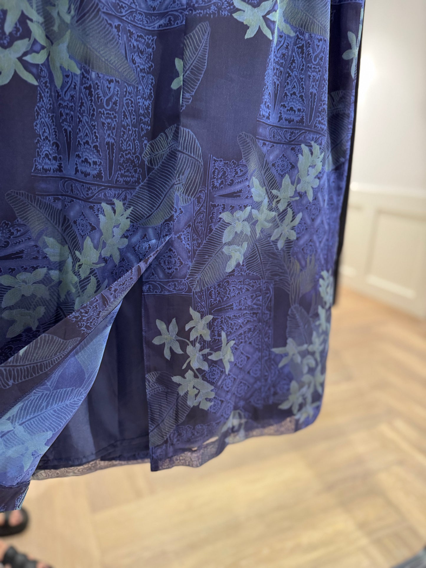 Jupe vintage à fleurs 44