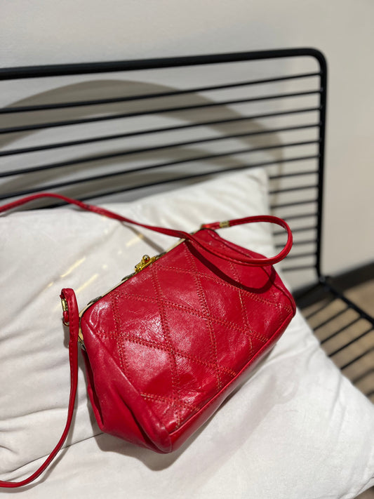 Sac vintage rouge