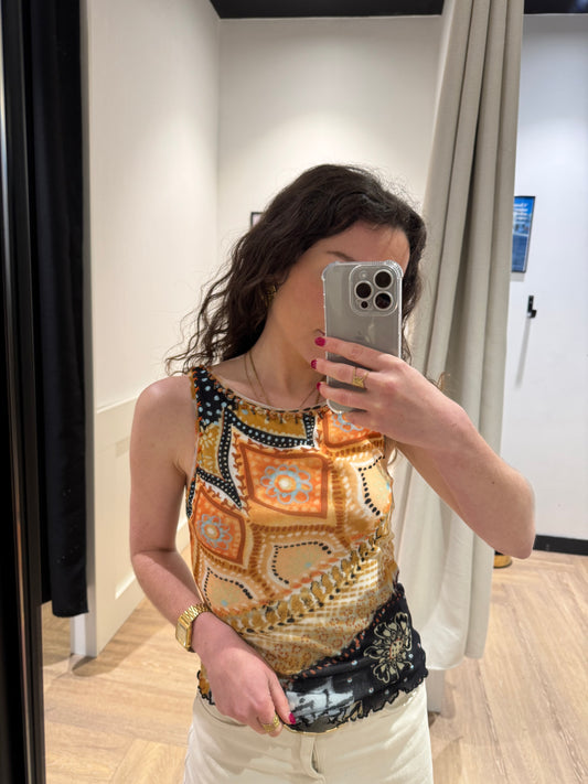 Débardeur à motifs XS