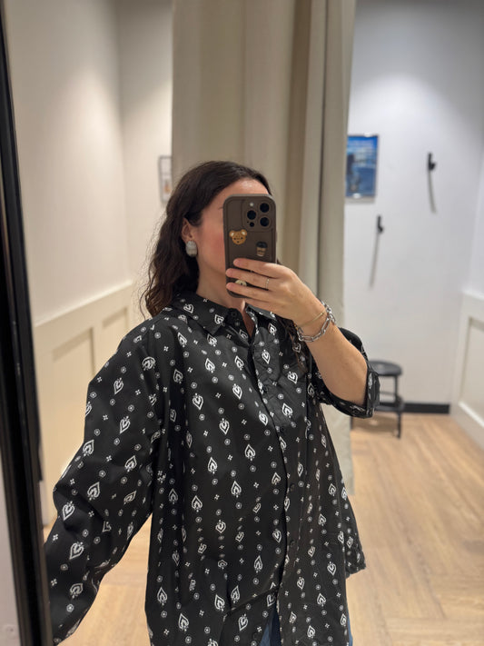 Chemise à motifs XXL
