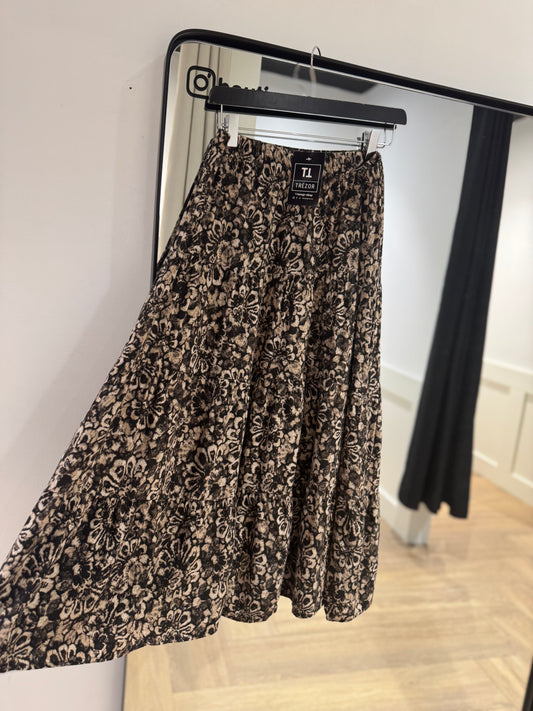 Jupe longue à motifs M
