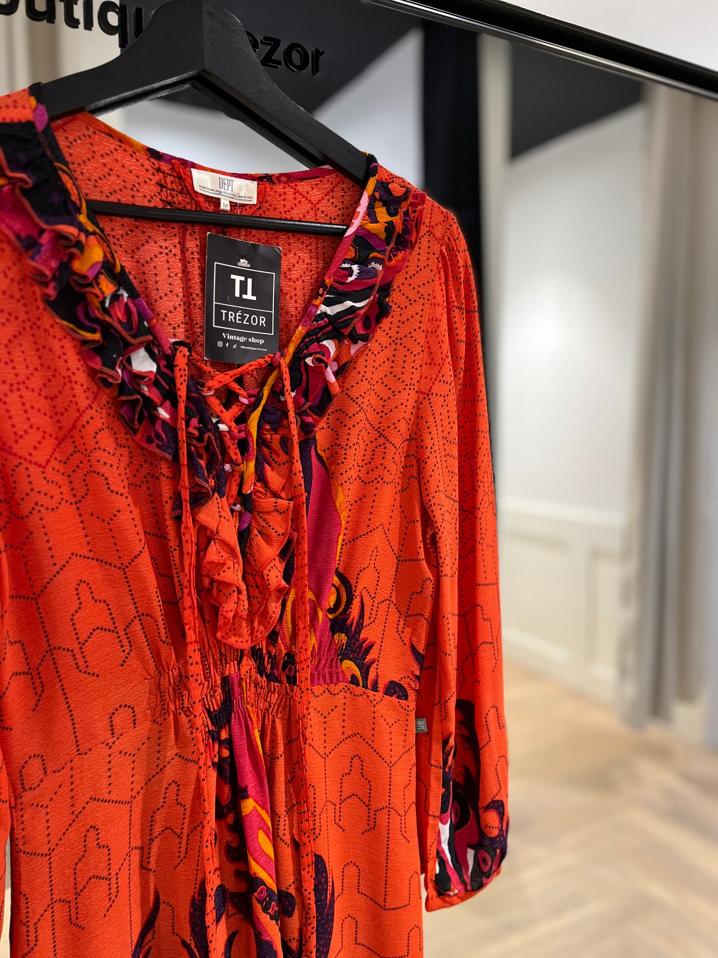 Robe légère à motifs M