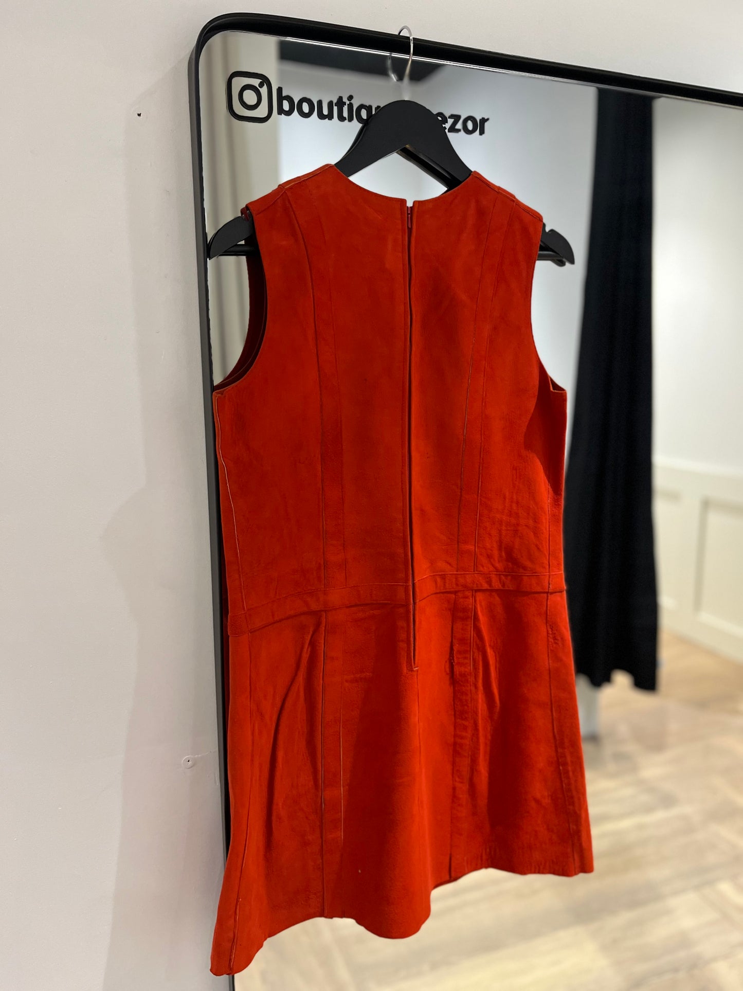 Robe vintage en daim M