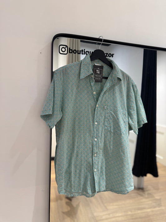Chemise vintage à motifs S