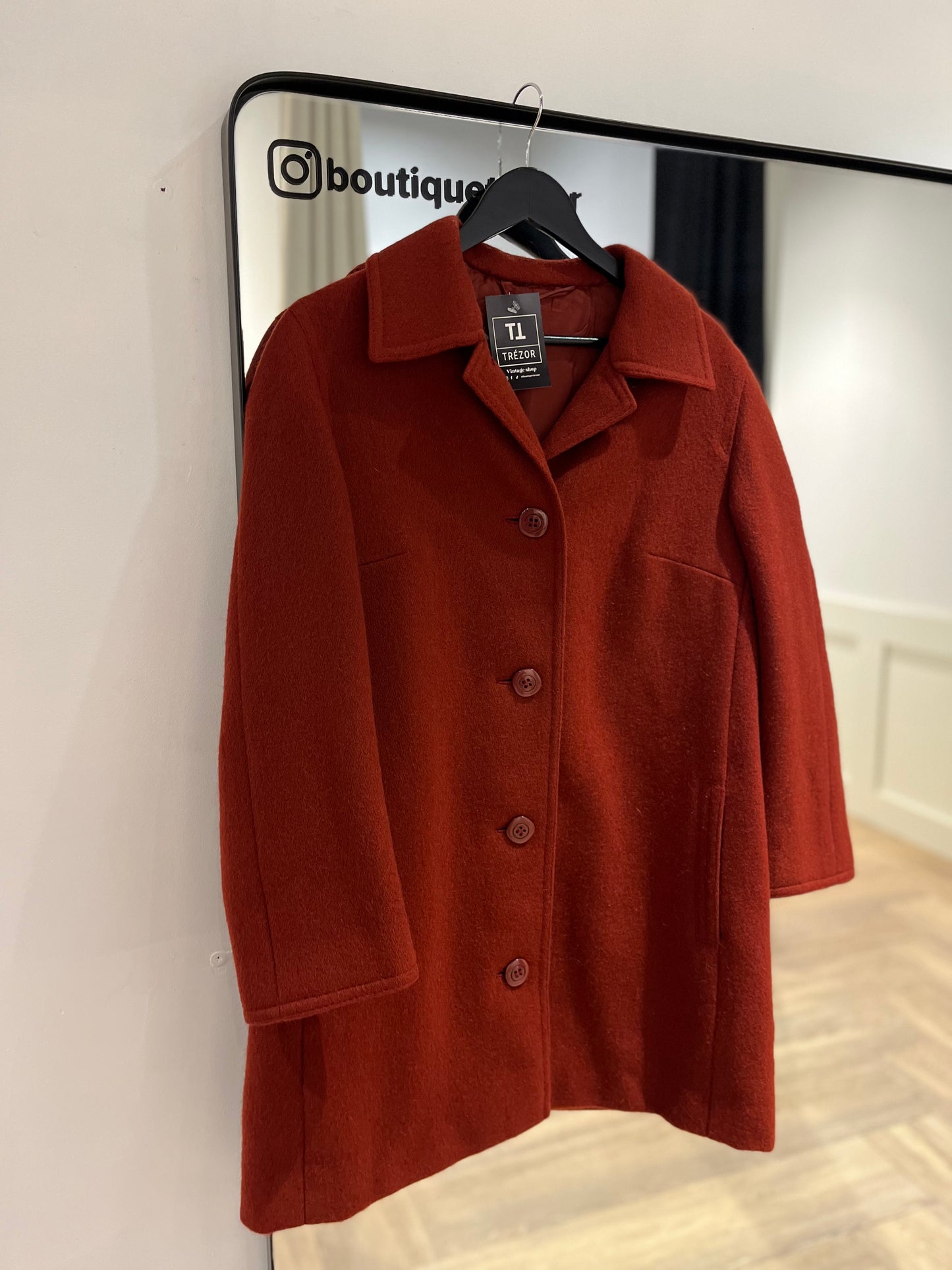 Manteau en laine L/XL