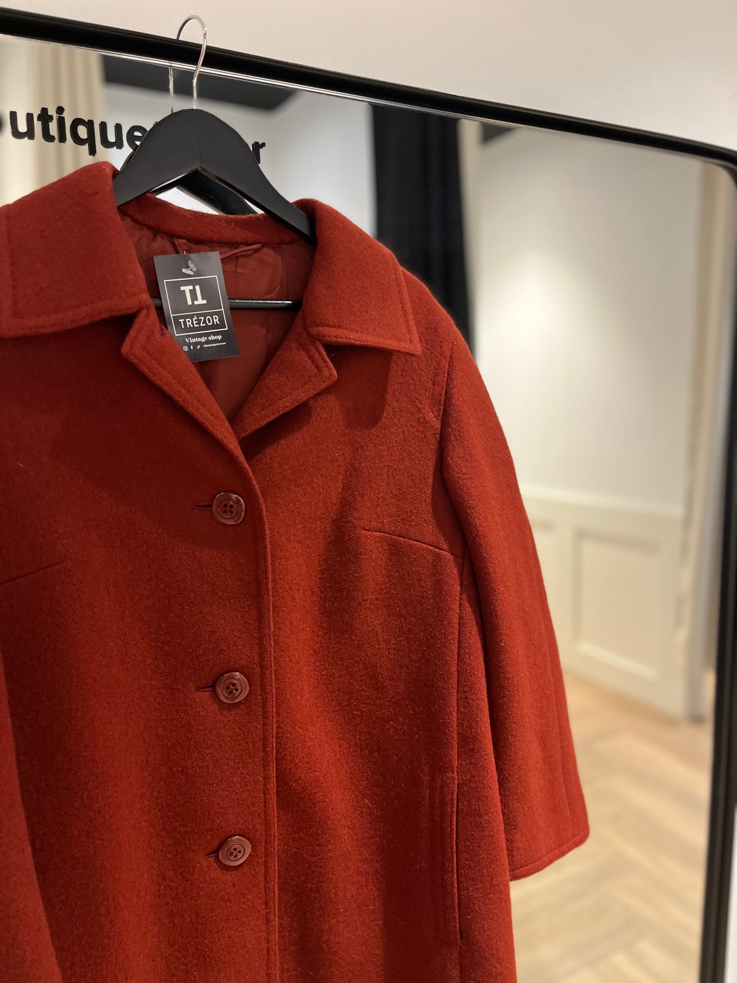 Manteau en laine L/XL