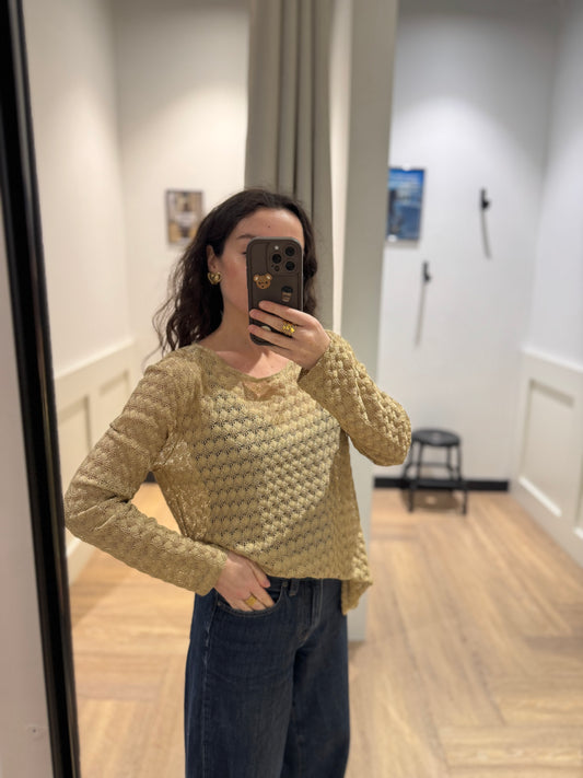 Pull en maille fine M/L
