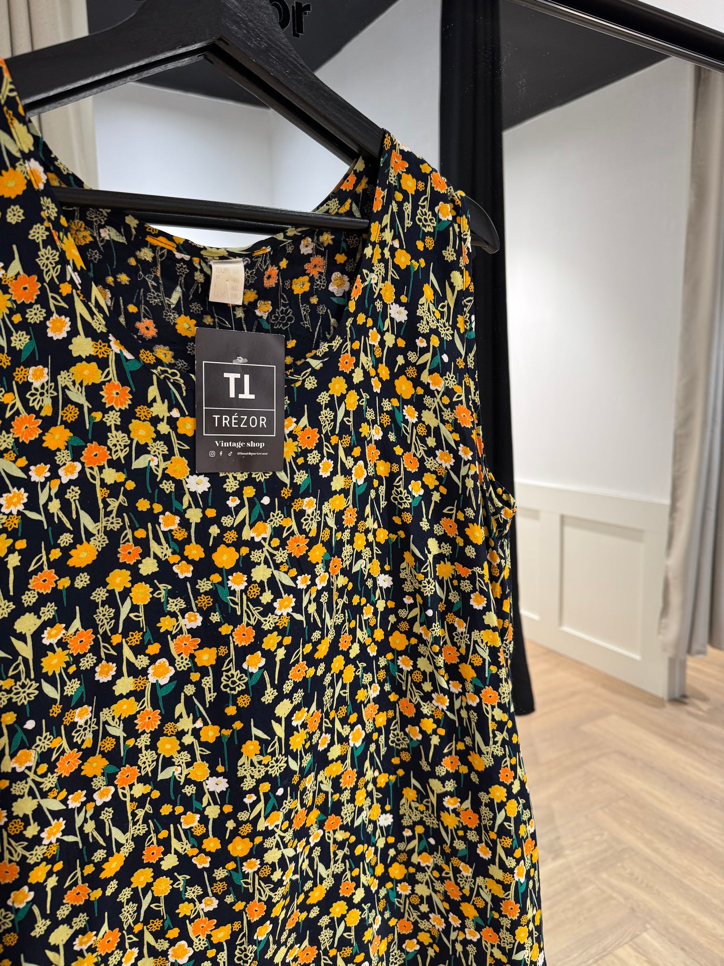 Top à fleurs L/XL