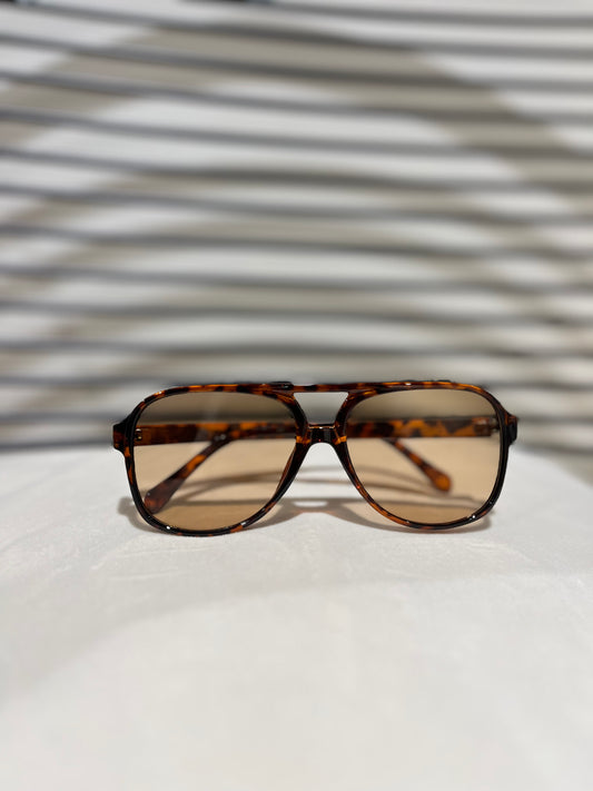 Lunette de soleil léopard