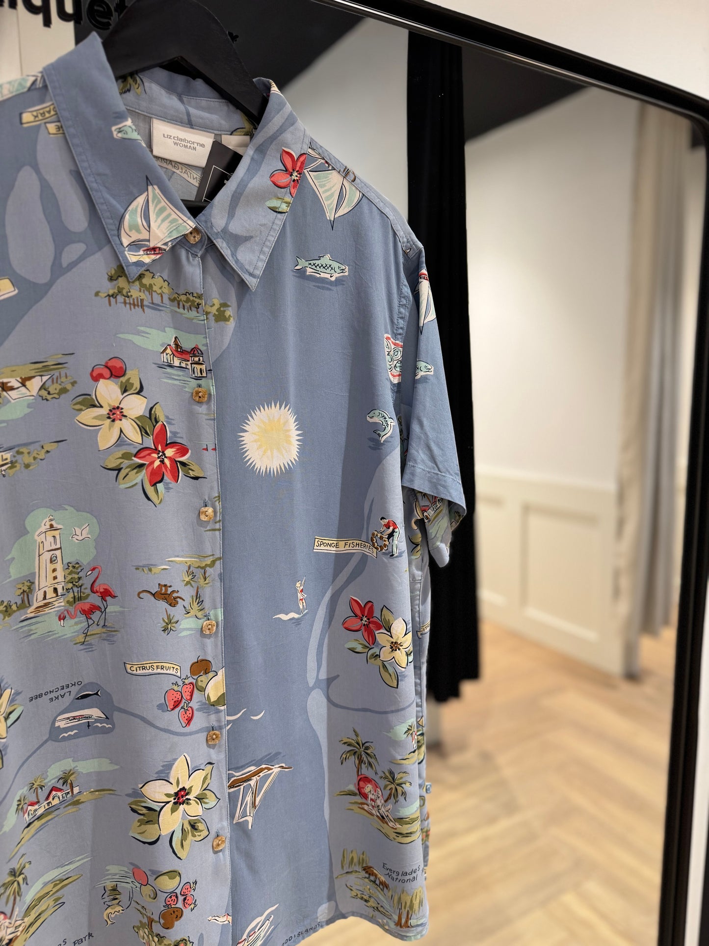 Blouse d’été hawaïenne XXL