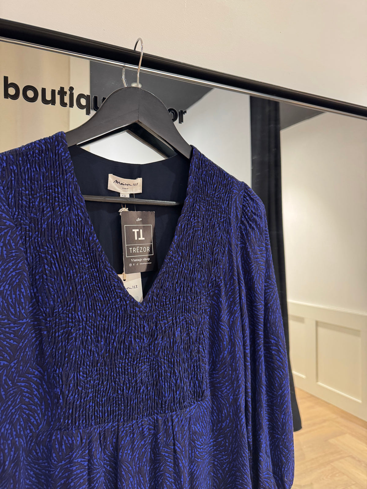 Robe à motifs XS