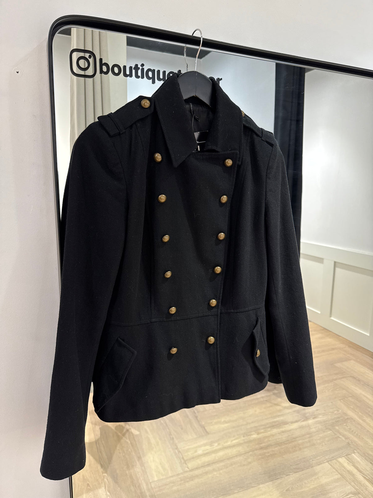 Manteau en laine S