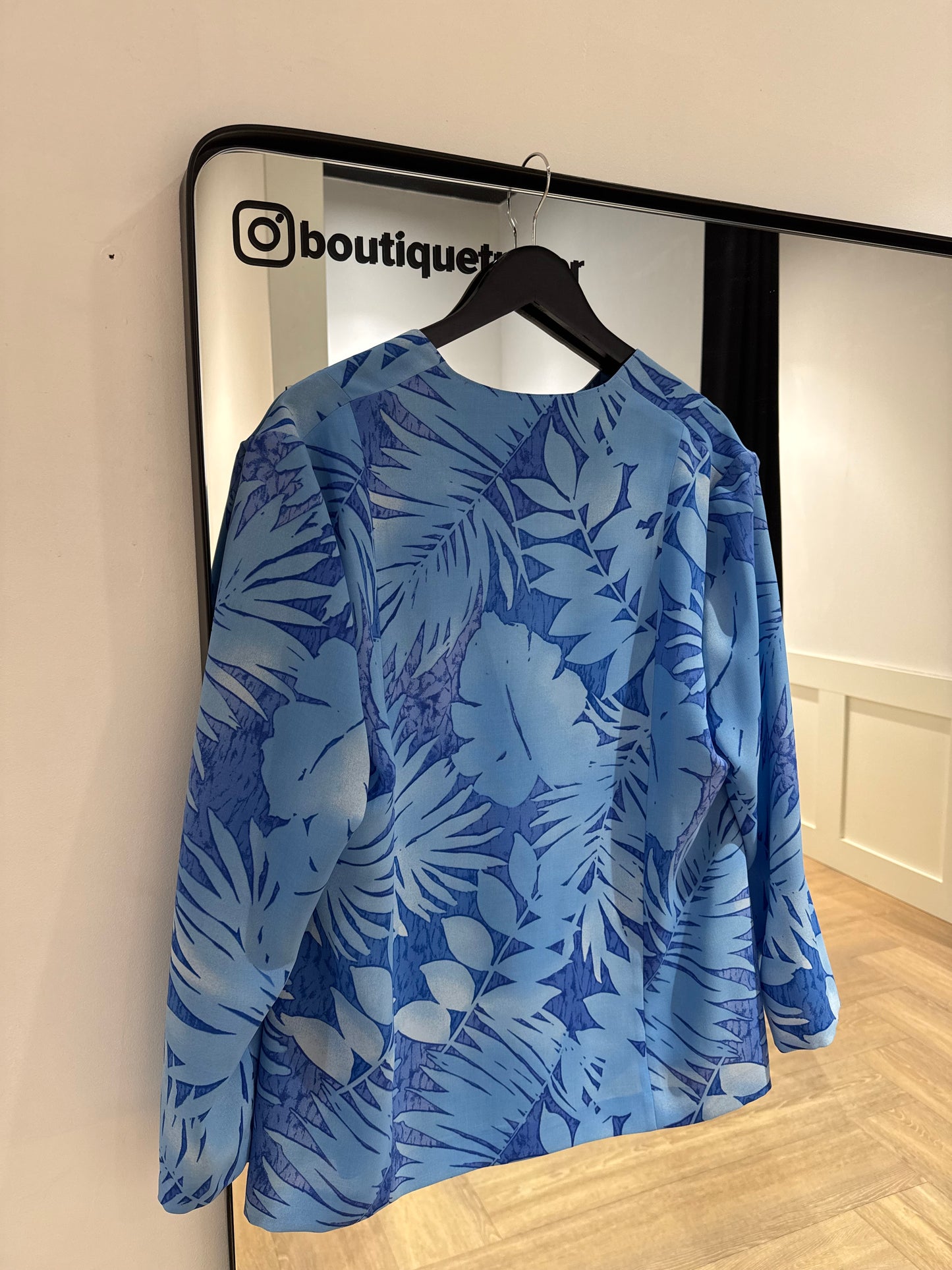 Blouse vintage à motifs L
