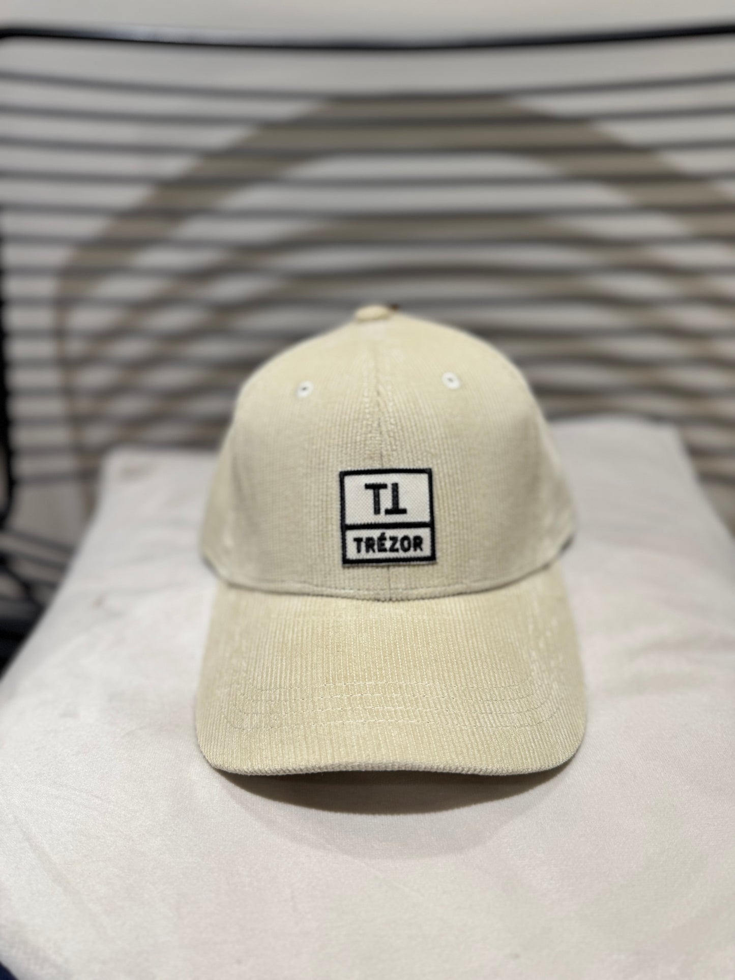 Casquette en velours Trézor