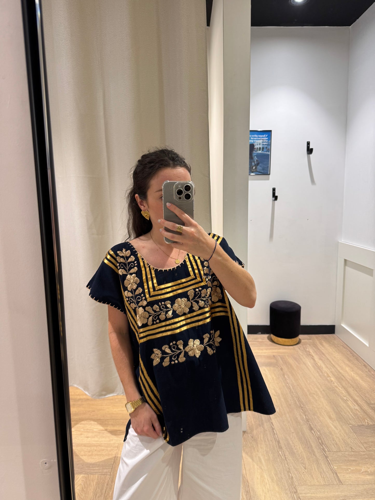 Blouse à motifs L/XL