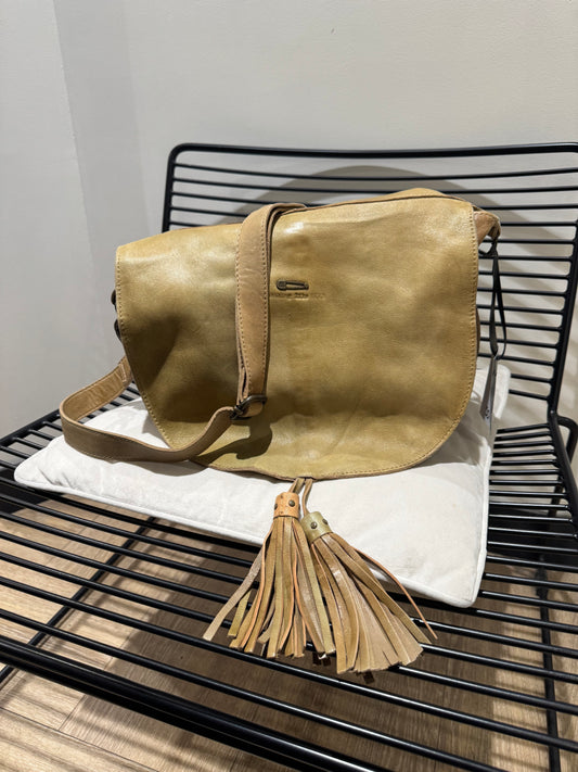 Sac besace en cuir IKKS
