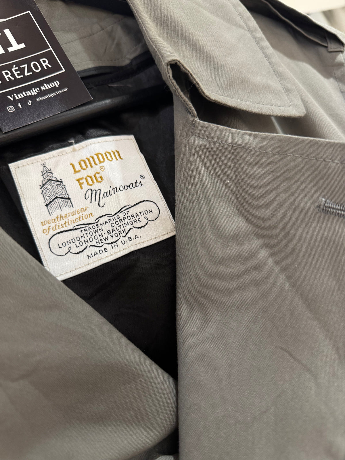 Trench kaki Homme M
