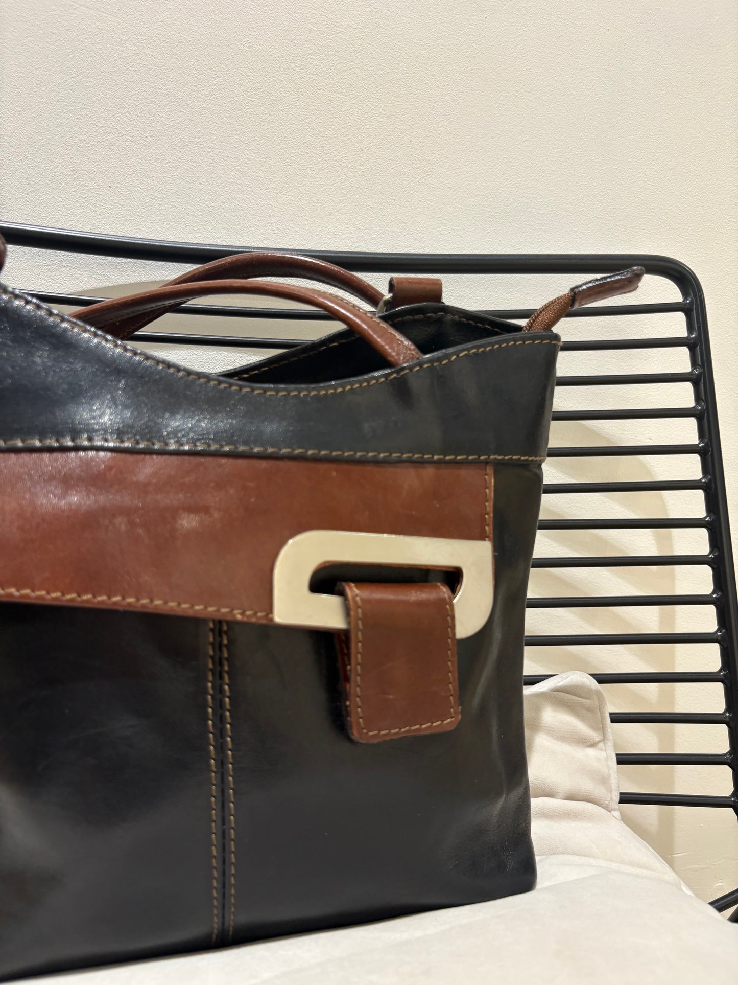 Sac à main vintage en cuir
