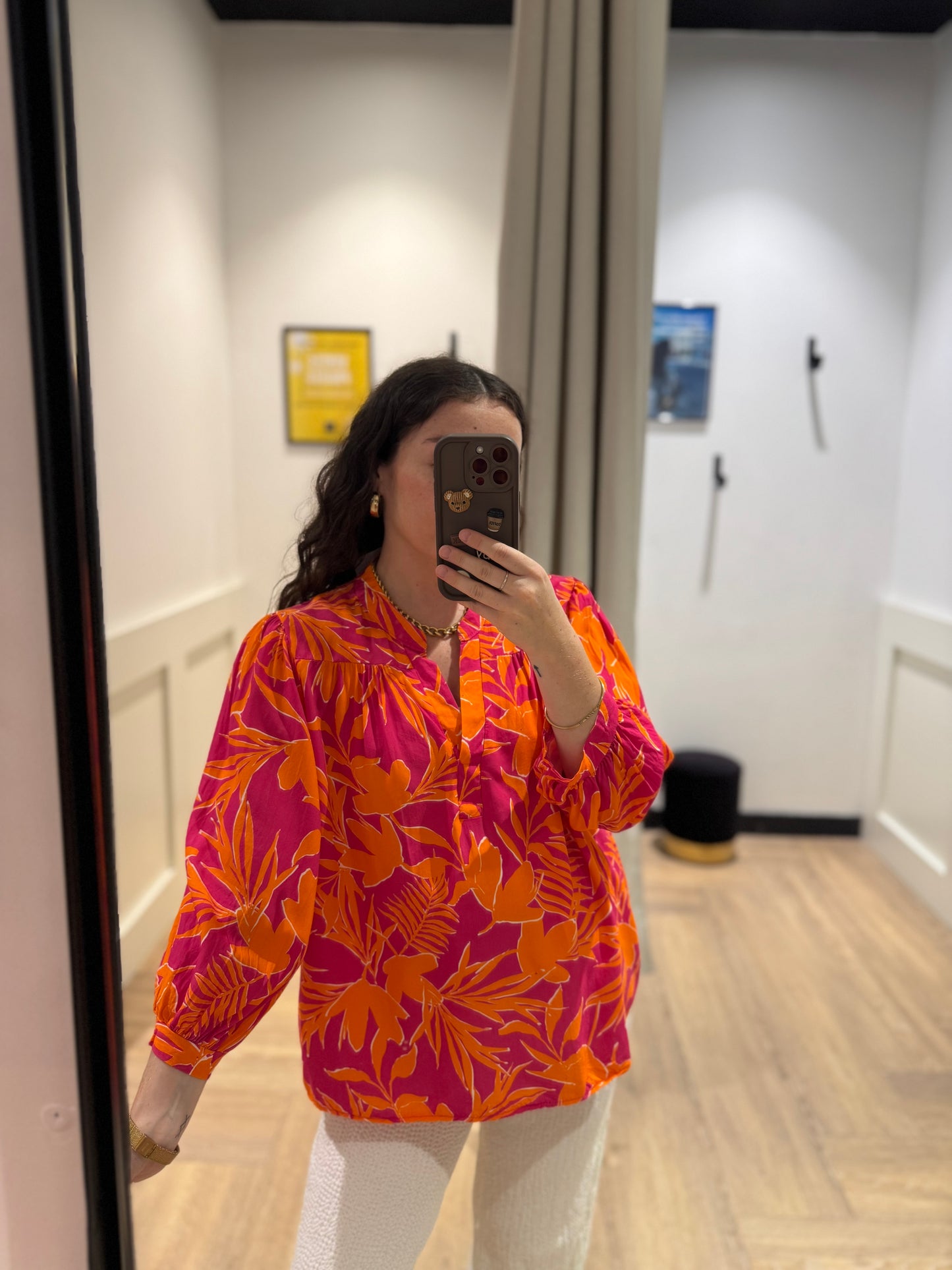 Blouse d’été à motifs L