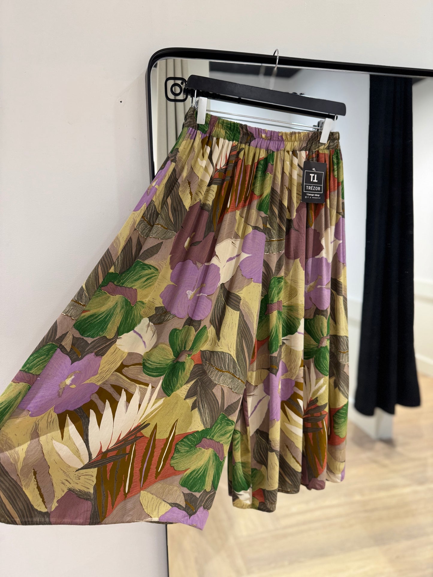 Jupe culotte à motifs S/M