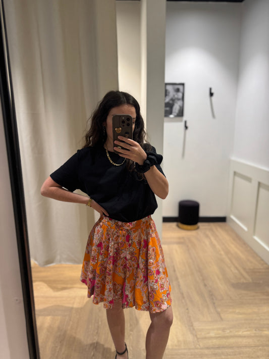 Jupe short à motifs XS