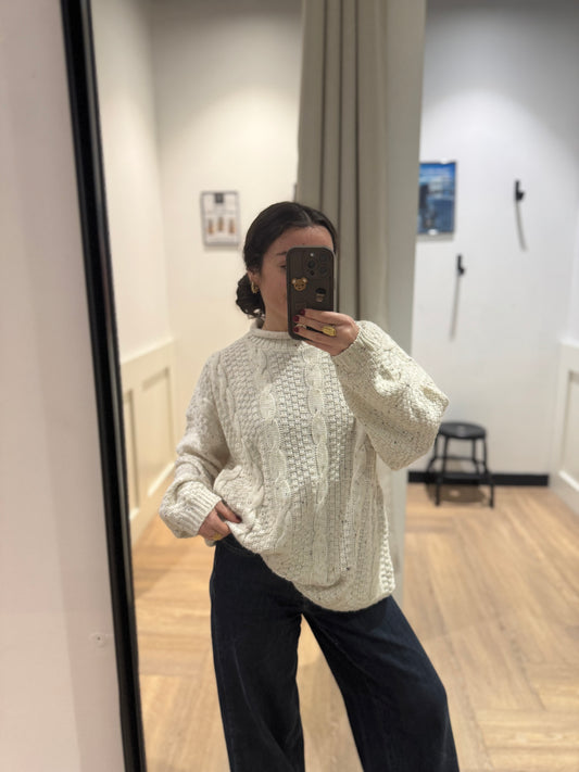 Pull d’hiver vintage L