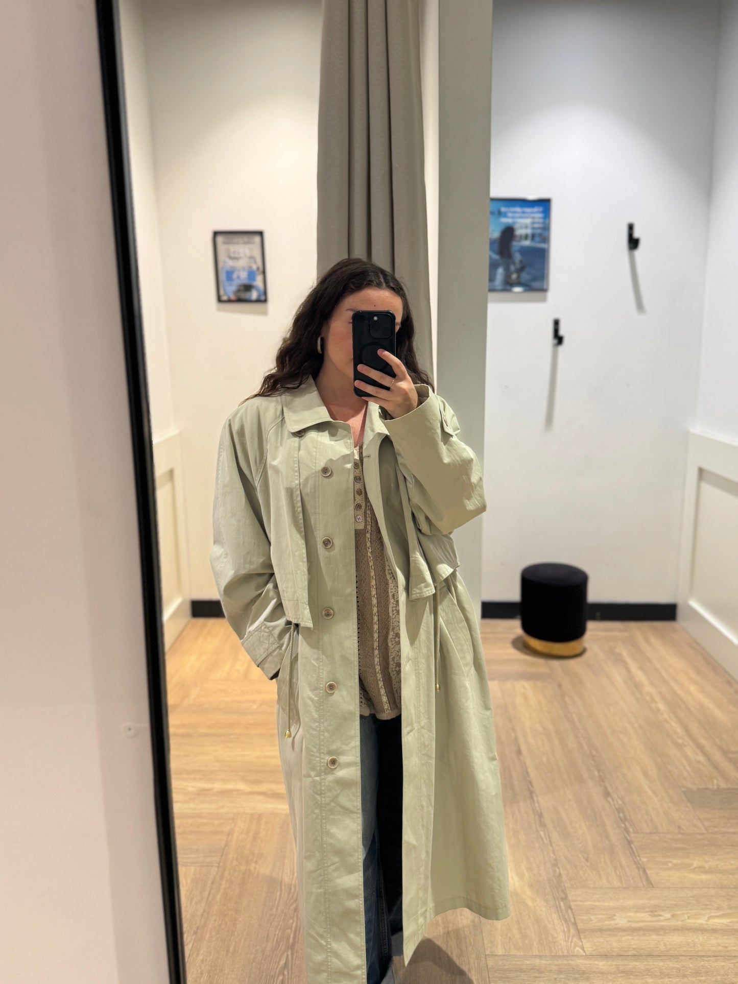 Trench vintage beige M