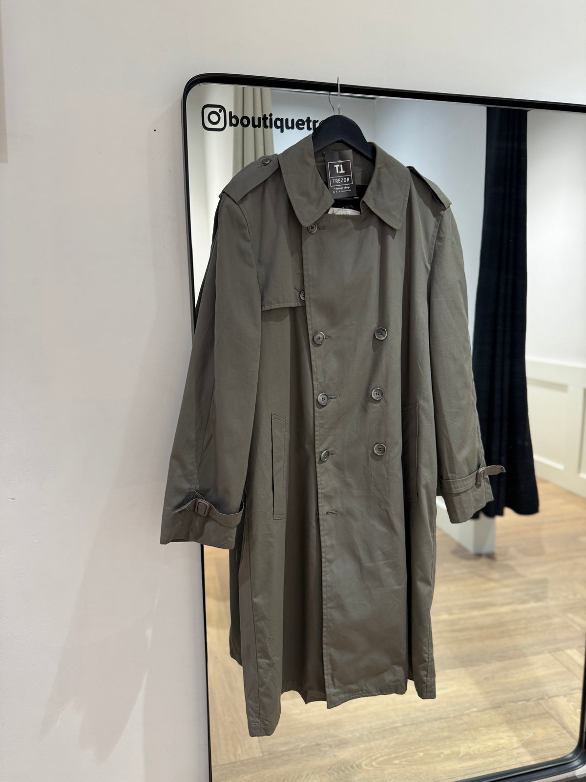 Trench kaki Homme M