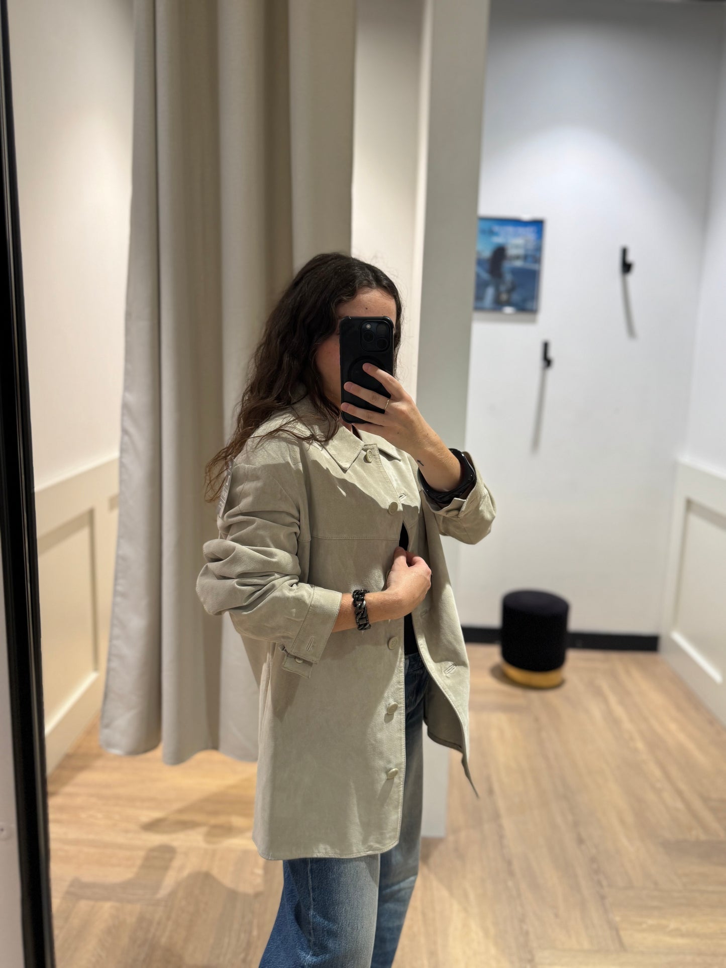 Veste en cuir XL