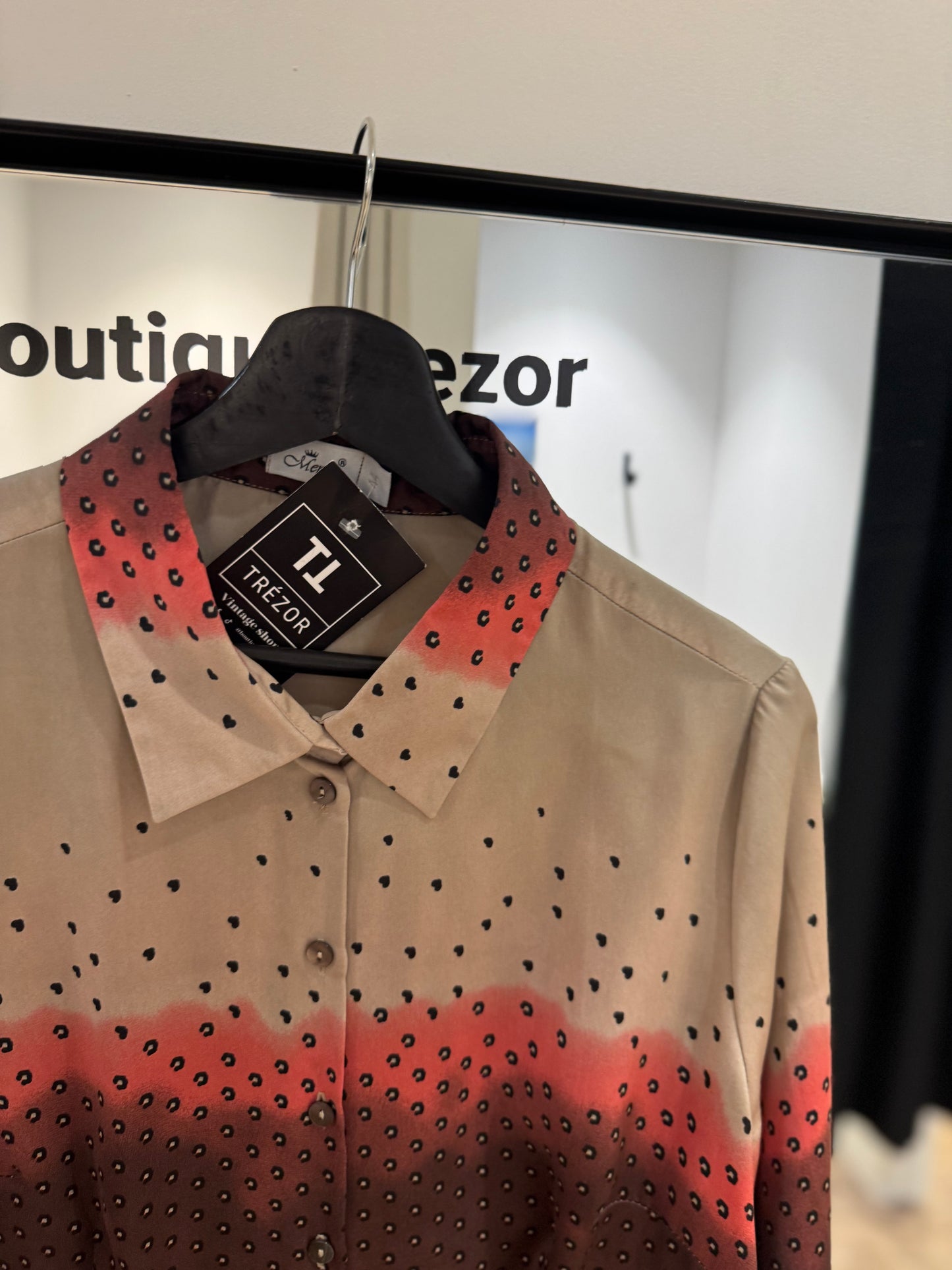 Blouse à motifs M